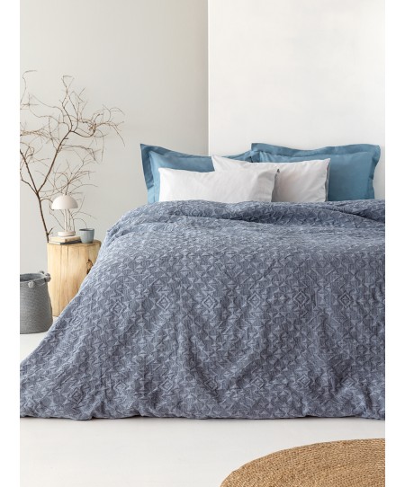 Κουβερλί Υ/Δ (230Χ260) INEZ DENIM, PALAMAIKI