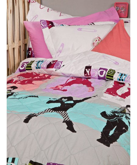 Σετ Κουβερλί Μονό Disney 170x250 CAMP ROCK