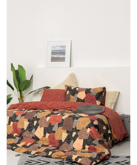 Σετ Μονά Σεντόνια Fashion Life 170x260 FL6160 Χωρίς Λάστιχο