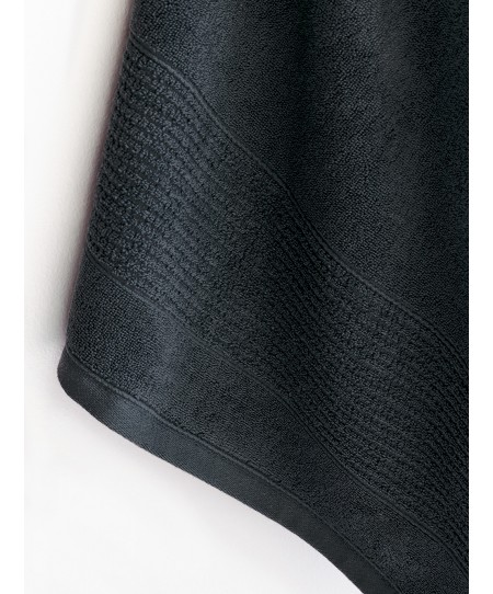 Πετσέτα Χεριών Towels Collection 30x50 ROKE BLACK