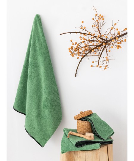 Σετ Πετσετες Towels Collection BROOKLYN GREEN
