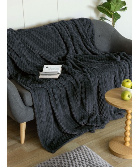 Κουβέρτα Fleece 160x220 ASTER GREY 