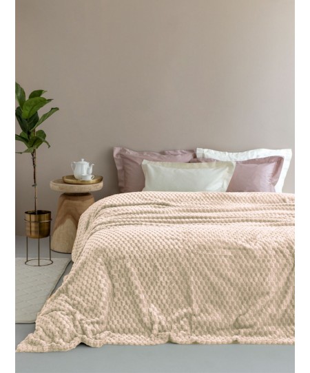 Κουβέρτα Fleece 220x240 ASTER CREME 