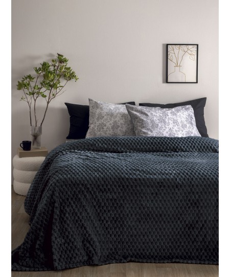 Κουβέρτα Fleece 220x240 ASTER GREY