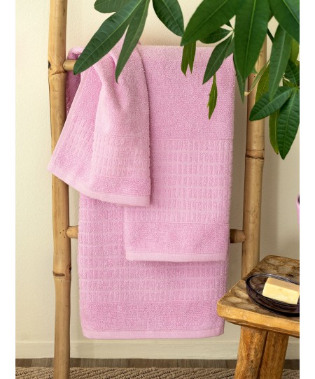Πετσέτα Προσώπου Towels Collection 50x90 ROLL PINK
