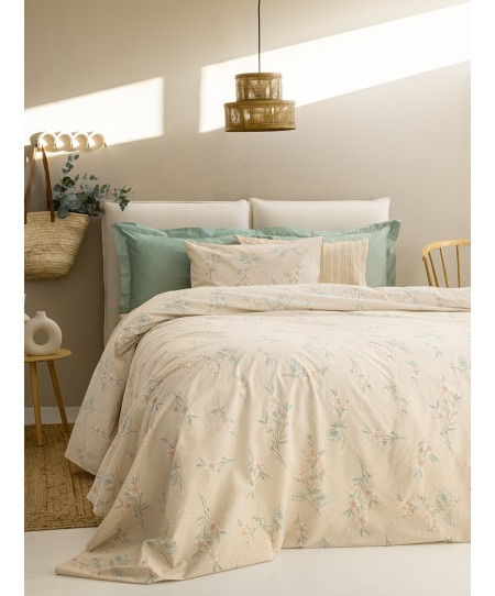 Σετ Μονά Σεντόνια Fashion Life 170x260 FL6239 Χωρίς Λάστιχο