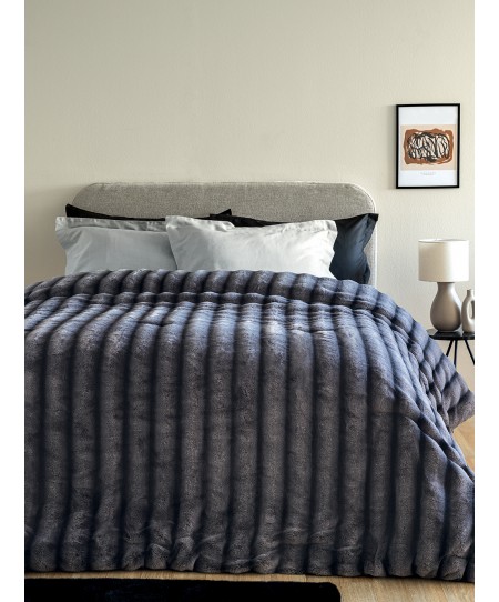 Κουβερτοπάπλωμα Υπέρδιπλο 230x250 CATE GREY