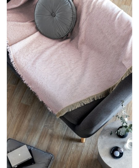 Ριχτάρι Τριθέσιου Καναπέ AGNES PINK 180Χ300