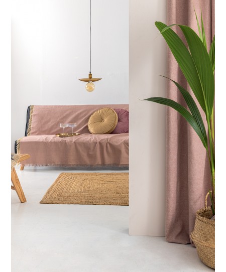 Ριχτάρι Τριθέσιου Καναπέ TUNA/2 PINK 180Χ300