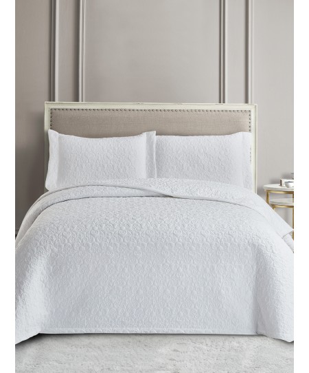 Σετ Κουβερλί 240x260 WED103 WHITE