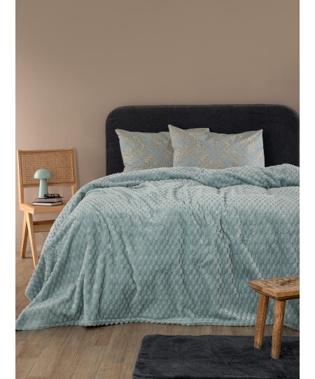 Κουβέρτα Fleece 220x240 ASTER JADE