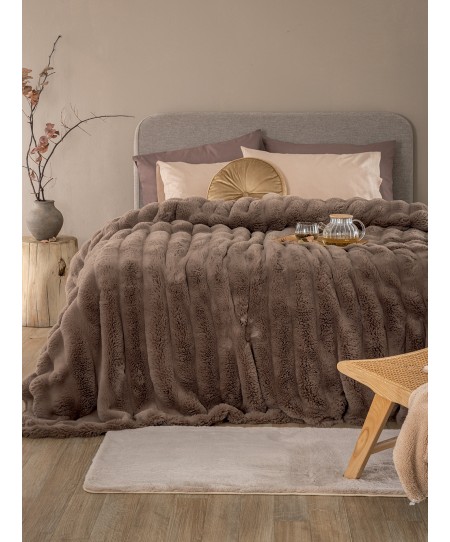 Γούνα Υπέρδιπλη 220x240 Heather BROWN