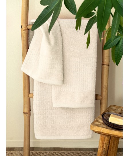 Πετσέτα Λουτρού Towels Collection 80x160 ROLL ECRU