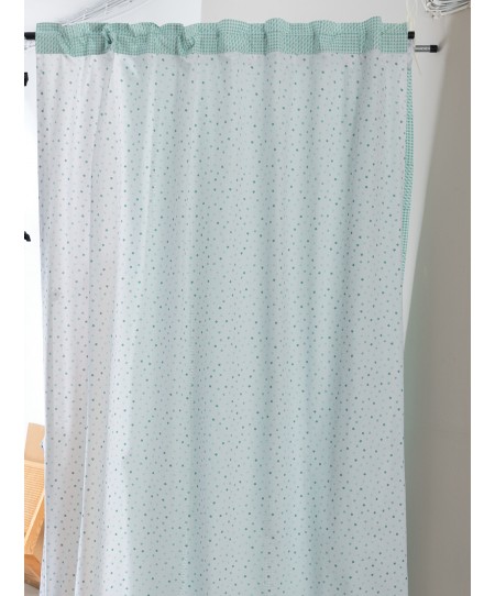 Κουρτίνα Bon Bon 170x270 BB101 AQUA