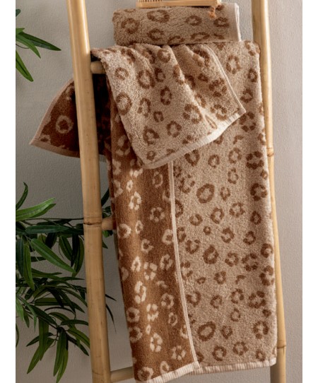 Πετσέτα Προσώπου Towels Collection 50x90 PAM BROWN