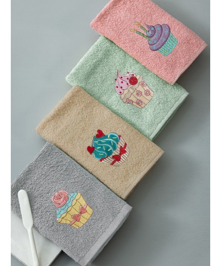 Σετ 4 Πετσέτες Κουζίνας Kitchen Towels 40x70 KT280