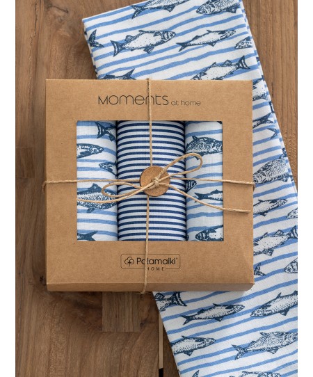 Σετ 3 Πετσέτες Κουζίνας Kitchen Towels 40x70 MH500