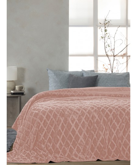 Κουβέρτα Fleece 160x240 NADINE PINK
