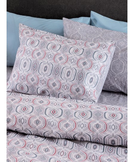 Σετ King Size Σεντόνια Flannel Beauty 280x265 FB0253