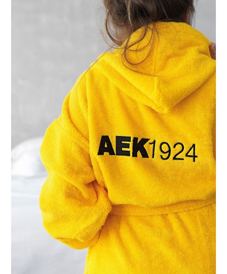 Μπουρνούζι (S) UNISEX 1924 AEK ADULTS, PALAMAIKI