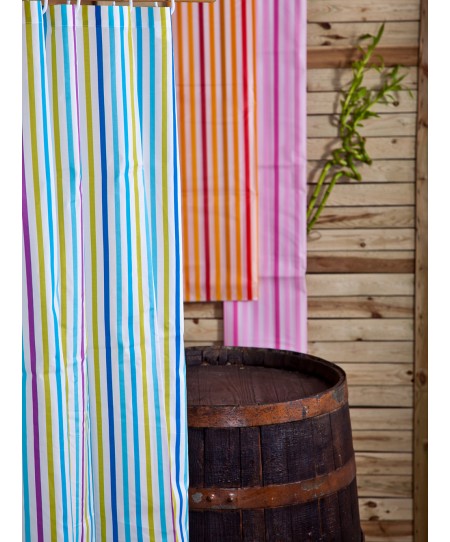 Κουρτίνα Μπάνιου 180x200 STRIPE PINK