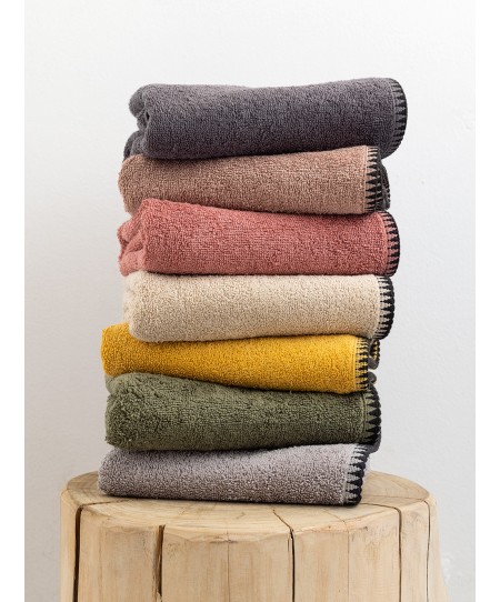 Πετσέτα Προσώπου Towels Collection 50x90 BROOKLYN COAL