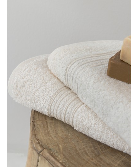 Σετ Πετσετες 3 τεμ. Towels Collection BLAN ECRU