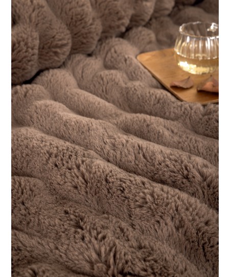 Γούνα Υπέρδιπλη 220x240 Heather BROWN