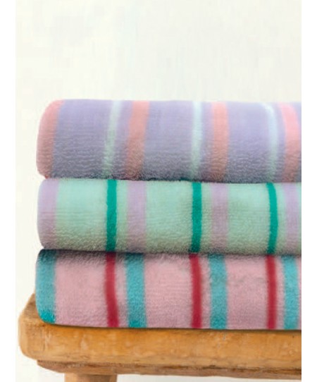 Πετσέτα Προσώπου Towels Collection 50x90 STRIP PINK