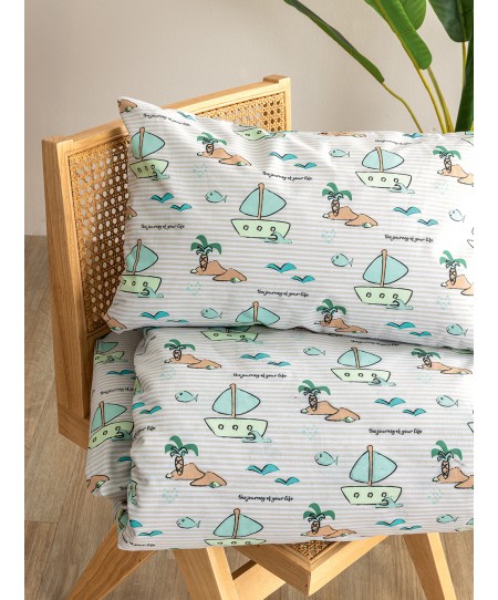 Σετ Σεντόνια Κούνιας My Kingdom 130x170 MK779