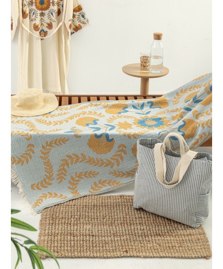 Τσάντα Θαλάσσης Beach Collection BAG BLUE 35x35x15