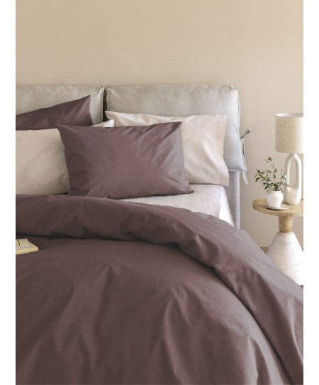 Σετ Υπέρδιπλα Σεντόνια 240x260 ETOILE/2 BROWN Χωρίς Λάστιχο