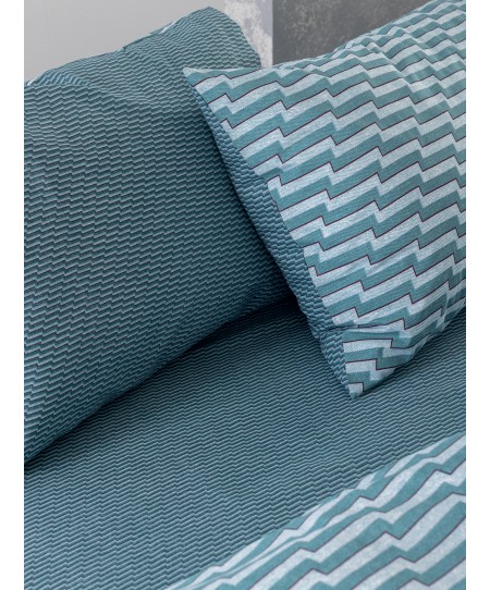 Σετ Μονά Σεντόνια Fashion Life 110x200+30 FL6319 Με Λάστιχο