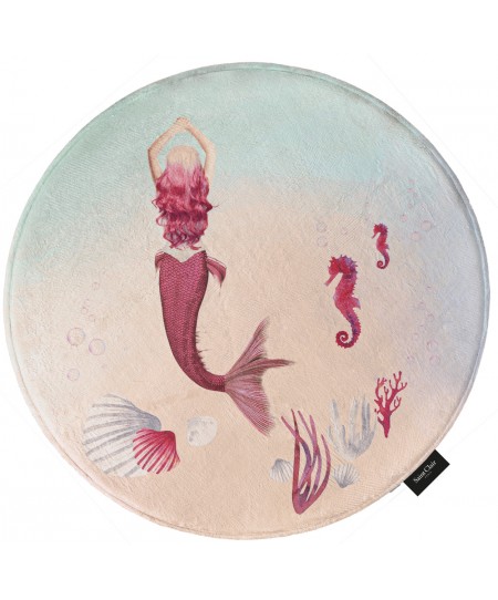 Στρογγυλό Χαλί Softy Mermaid