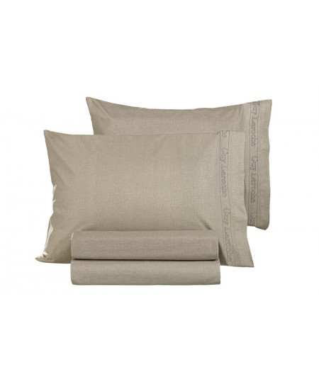Ζεύγος Μαξιλαροθήκες Color Plus Taupe