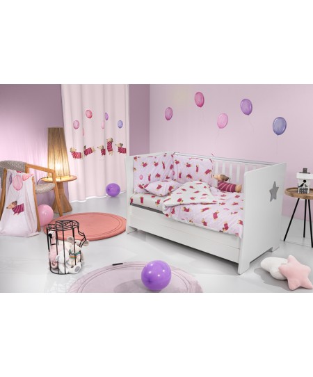 Σετ 3τμχ. Βρεφικά Σεντόνια Pet Fuchsia