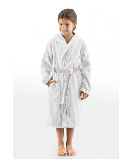 Παιδικό Μπουρνούζι Kiddies White