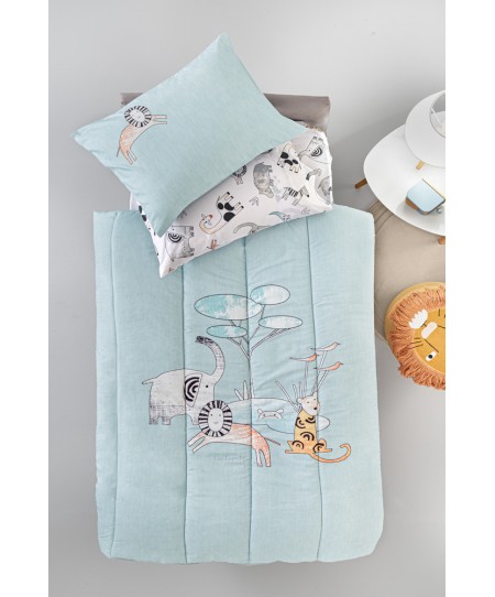 Παιδικό Πάπλωμα Zootopia Aqua Grey Suede