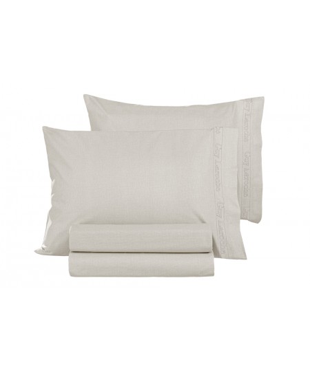 Ζεύγος Μαξιλαροθήκες Color Plus Ivory