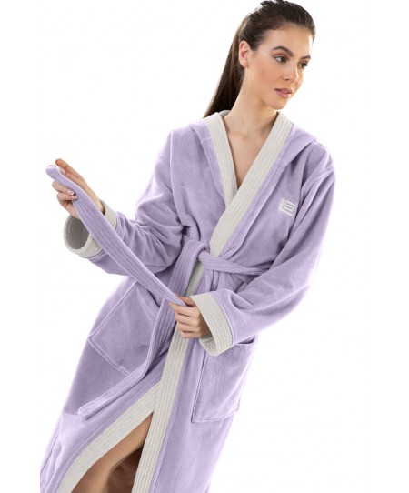Μπουρνούζι Monogram Lavender