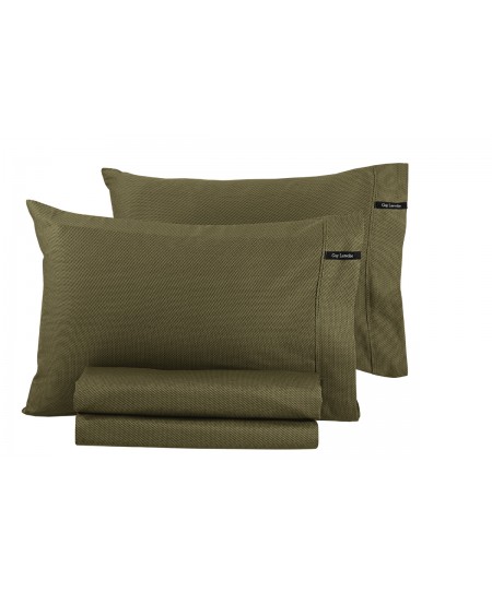Ζεύγος Μαξιλαροθήκες Minimal Khaki
