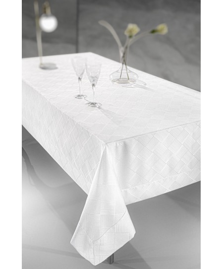 Τραπεζομάντηλο Attitude White