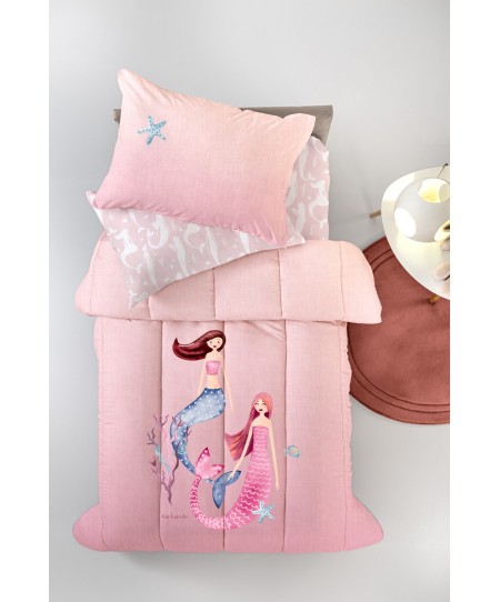 Κουβερλί Merida Pink Suede