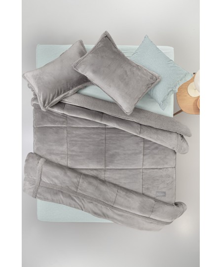 Κουβερτοπάπλωμα Dario Natural 220Χ240