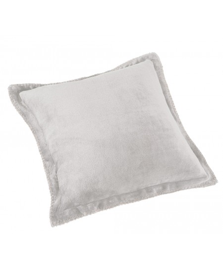 ΠΡΟΣΦΟΡΑ! Κουβέρτα Βρεφική Velvet Silver δύο όψεων + Δώρο Μαξιλαράκι Διακοσμητικό