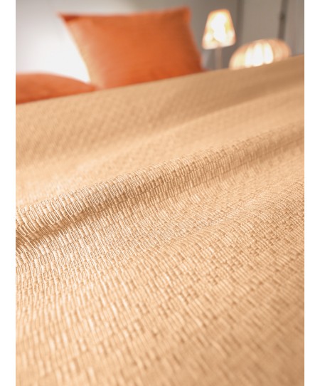 Κουβέρτα Pietra Orange