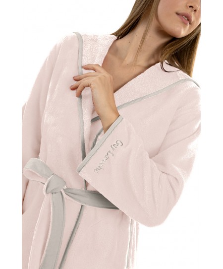 Μπουρνούζι New Comfy Pudra (Με Κουκούλα)