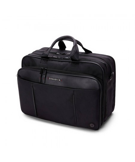 Επαγγελματική Τσάντα Laptop 17'' DAVIDTS Μαύρο 263700-01 30 x 43 x 22 cm
