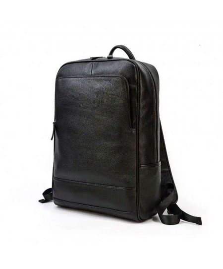 Σακίδιο Δερμάτινο με Θήκη Laptop 15,6'' AMBER Μαύρο AM2015 43 x 31 x 15 cm