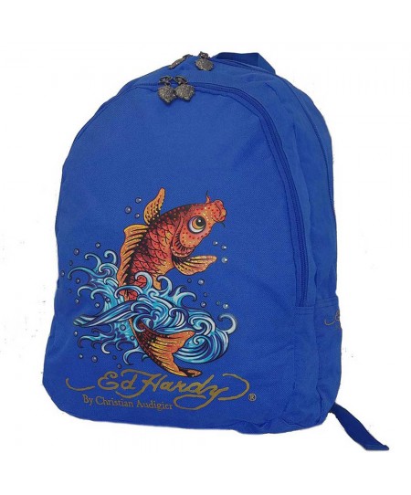 Σακίδιο πλάτης ED HARDY ORIGINAL Μπλε ED03